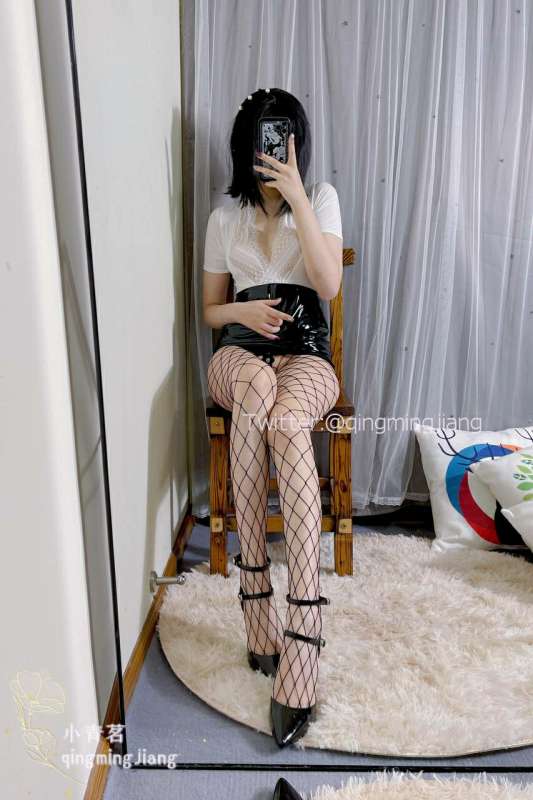 小青茗 渔网白衬衫 [15P+1V/694M]