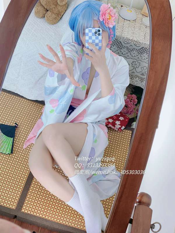 小蔡头喵喵喵 蕾姆浴衣 [93P+1V/858M]