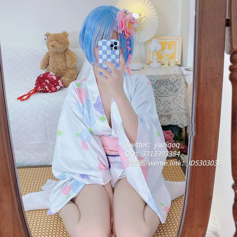 小蔡头喵喵喵 蕾姆浴衣 [93P+1V/858M]