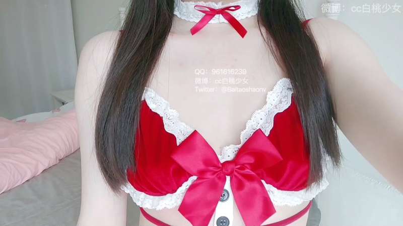 白桃少女(瑶瑶今天又失眠了) 红色蝴蝶结 [1V/1.96G]