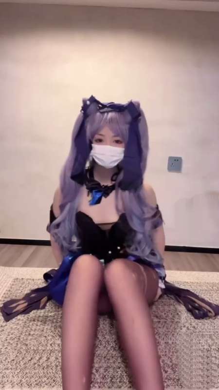 小晗喵 刻晴の色风情夜 [1V/223M]