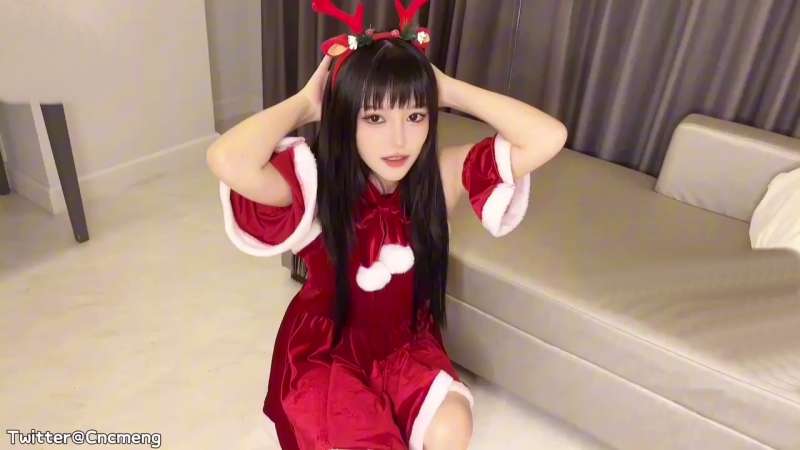 cncmeng 欲梦 圣诞特辑 寸止挑战 [1V/574M]