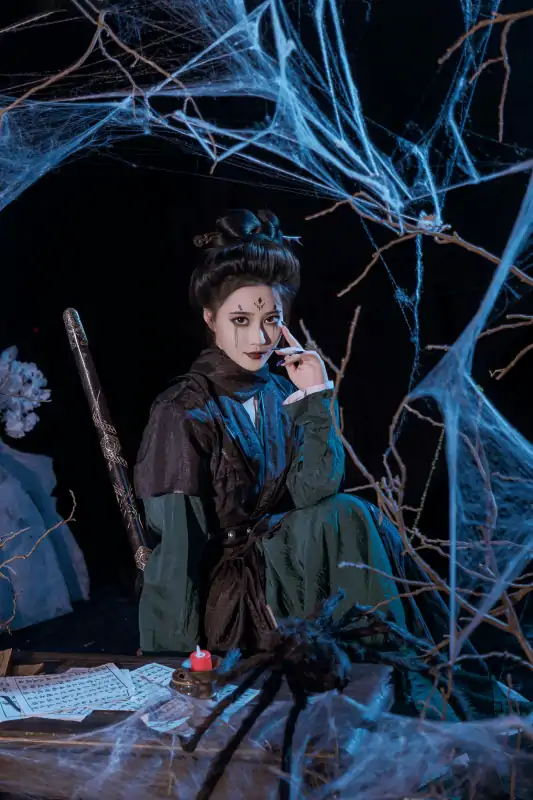 高颜值网红模特年年黑神话悟空四妹 [80P/189M]