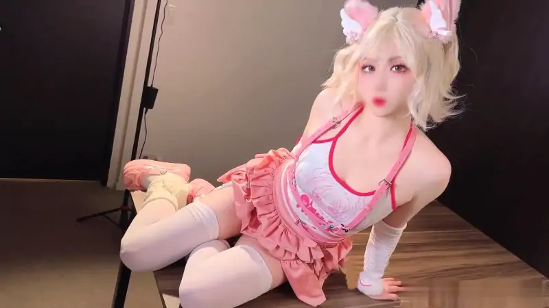 鸡教练 – 新作 40分钟 猫仆傲娇少女 [1V/1.05G]