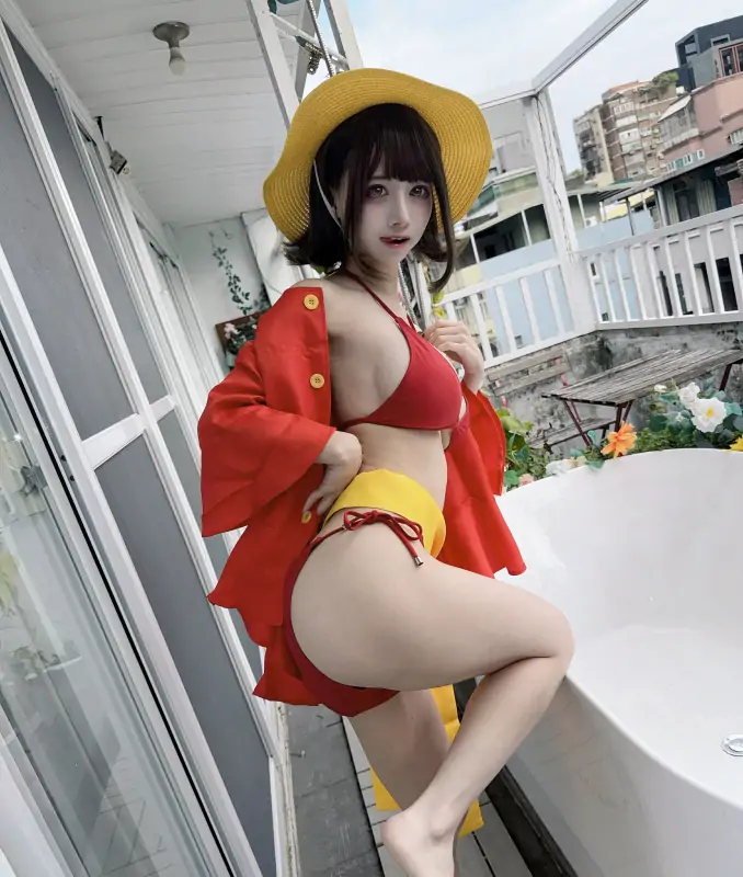 沖田凜花Rinka – 4K 草帽海贼 Pirate Rinka [43P+1V/1.05G]