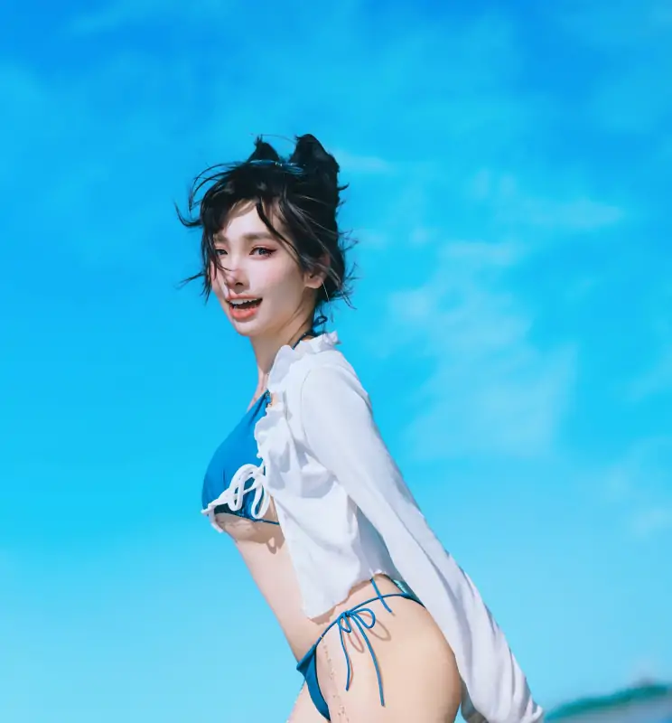 慕慕Momo – 24分钟 4K Cos海風之歌 [57P+1V/2.74G]