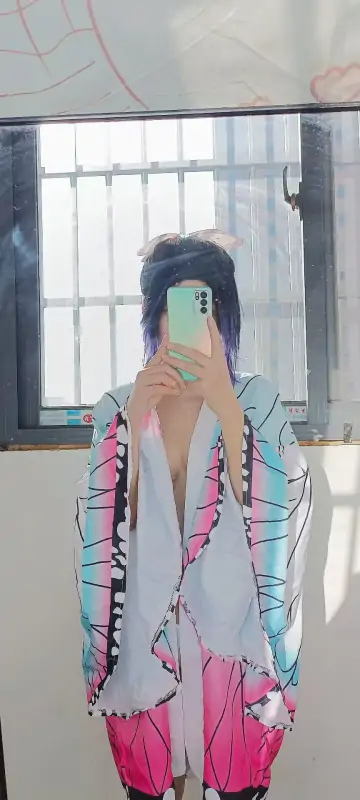 沐沐酱 – 新作 9分钟 Cos鬼灭之刃 蝴蝶忍 [7V/1.46G]