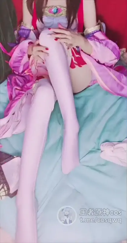 沐沐酱 – 新作 17分钟 新版 貂蝉原皮cos [4V/1.11G]